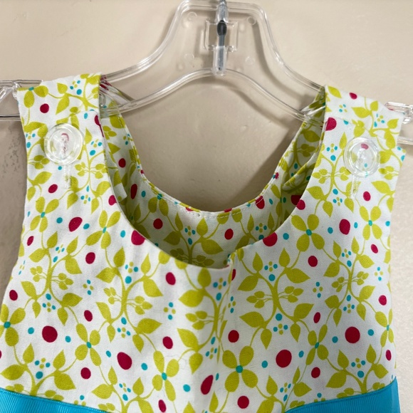 Anvy Kids one piece outfit; ruffles, ribbon bow, buttons; size 3T; NWT - Picture 2 of 8